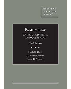 Family Law: Cases, Comments, and Questions - CasebookPlus (American Casebook Series) 9781685613181