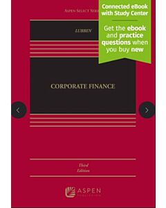 Corporate Finance, Third Edition (w/ Connected eBook) 9781543831924