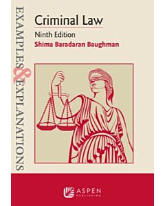 Examples & Explanations: Criminal Law (Instant Digital Access Code Only) 9798889068075