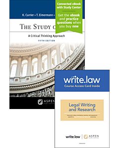 The Study of Law (w/ Write.law) 9798889067429