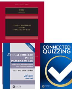 Ethical Problems in the Practice of Law + Connected Quizzing + Supplement (Bundle Set) 9798889069492
