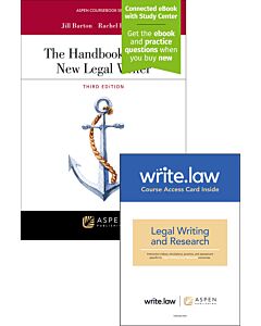 The Handbook for the New Legal Writer (Connected eBook with Study Center + Print Book + Write.law Access) 9798889067092