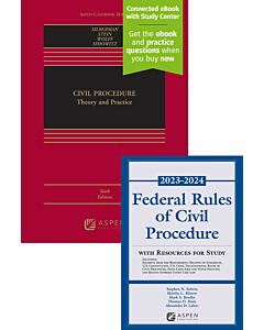 Civil Procedure: Theory and Practice (w/ Connected eBook with Study Center) + Federal Rules of Civil Procedure Supplement Access (Bundle Set) 9798889068617