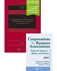 Corporations and Other Business Associations (w/ Connected eBook with Study Center) + Corporations and Other Business Associations Supplement (Bundle Set) 9798894100432