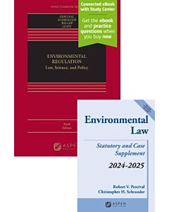 Environmental Regulation (w/ Connected eBook with Study Center) + Environmental Law Supplement (Instant Digital Access Code Only) 9798894101316