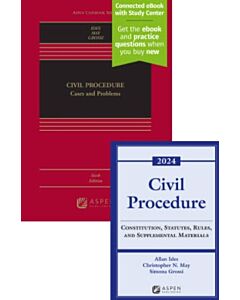 Civil Procedure (w/ Connected eBook with Study Center) & Civil Procedure Supplement Access (Bundle Set) 9798894101262