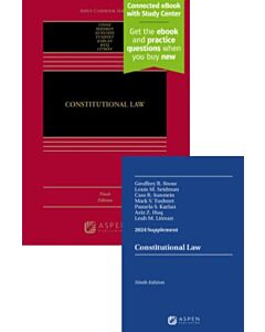 Constitutional Law (w/ Connected eBook) & Constitutional Law Supplement (Bundle Set) (Instant Digital Access Code Only) 9798894101682