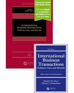 International Business Transactions (w/ Connected eBook) + International Business Transactions Supplement Access 9798889066835