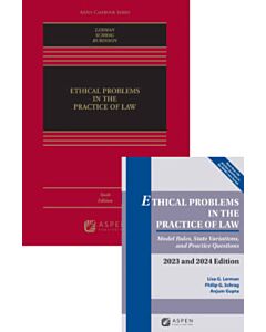 Ethical Problems in the Practice of Law (w/ Connected eBook with Study Center) + Supplement Access (Bundle Set) 9798889066651