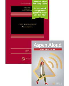 Civil Procedure: A Coursebook (Connected eBook with Study Center + Print Book + Aspen Aloud) 9798892073202