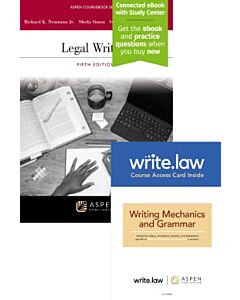 Legal Writing (Connected eBook with Study Center + Print Book + Write.law Mechanics and Grammar Access) 9798892072694