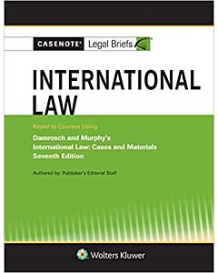 Casenote Legal Briefs: International Law 9781543813357