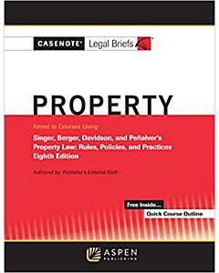 Casenotes Legal Briefs for Property 9781543807417