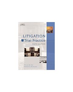 Litigation and Trial Practice (Instant Digital Access Code Only) 9781418016890