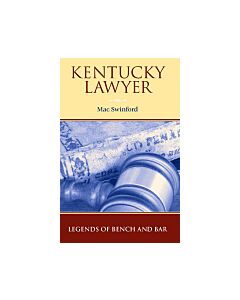 Kentucky Lawyer (Instant Digital Access Code Only) 9780813124803