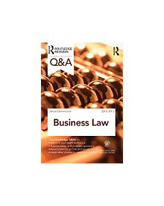 Q&A Business Law (Instant Digital Access Code Only) 9780415688420