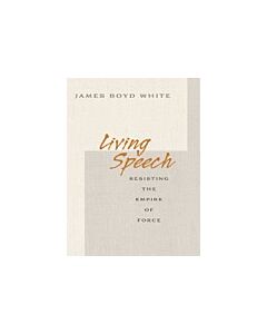 Living Speech (Instant Digital Access Code Only) 9780691138374