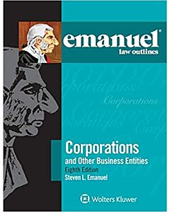 Emanuel Law Outlines: Corporations (Instant Digital Access Code Only) 9781543823042