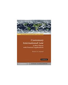 Customary International Law (Instant Digital Access Code Only) 9780521191364