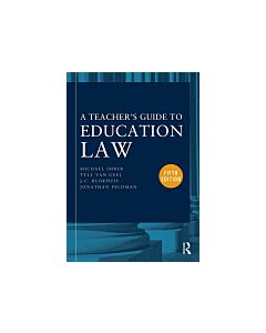 A Teacher's Guide to Education Law (Instant Digital Access Code Only) 9780415634700