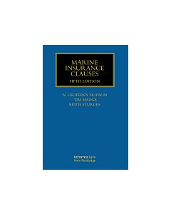 Marine Insurance Clauses (Instant Digital Access Code Only) 9781032919935