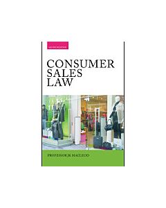 Consumer Sales Law (Instant Digital Access Code Only) 9780415415668