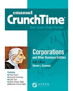 CrunchTime Series: Corporations and Other Business Entities (Instant Digital Access Code Only) 9798889065449