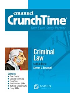 CrunchTime Series: Criminal Law (Instant Digital Access Code Only) 9798889065616