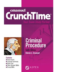 CrunchTime Series: Criminal Procedure (Instant Digital Access Code Only) 9798889065418