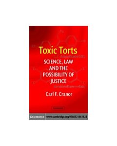 Toxic Torts (Instant Digital Access Code Only) 9780521861823