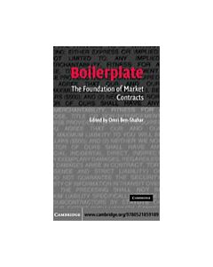 Boilerplate (Instant Digital Access Code Only) 9780521859189