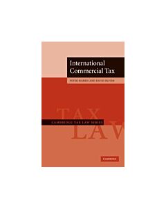 International Commercial Tax (Instant Digital Access Code Only) 9780521853118