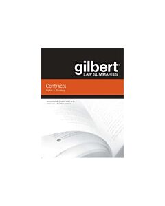 Gilbert Law Summaries on Contracts, 14th (Instant Digital Access Code Only) 9780159007761