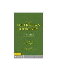 The Australian Judiciary (Instant Digital Access Code Only) 9780521769167