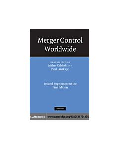 Merger Control Worldwide (Instant Digital Access Code Only) 9780521724135