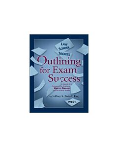 Batoff's Law School Secrets: Outlining for Exam Success (Instant Digital Access Code Only) 9780314278920