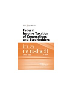 Burke's Federal Income Taxation of Corporations and Stockholders in a Nutshell (Instant Digital Access Code Only) 9780314288226