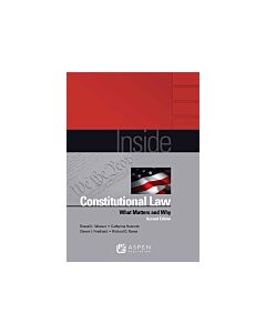 Inside Constitutional Law (Instant Digital Access Code Only) 9781454810988