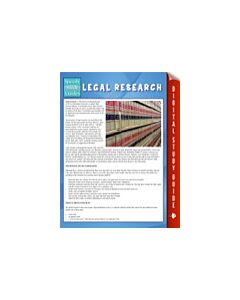 Legal Research (Speedy Study Guide) (Instant Digital Access Code Only) 9781635013726