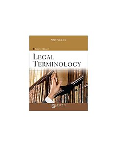 Legal Terminology (Instant Digital Access Code Only) 9780735576971