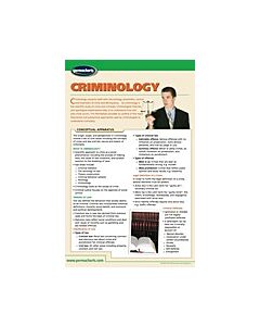 Criminology - Social Studies - Criminal Law Quick Reference Guide (Instant Digital Access Code Only) 9781554312344