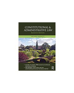 Constitutional & Administrative Law (Instant Digital Access Code Only) 9781138814769