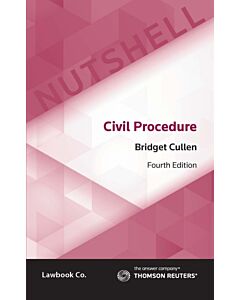 Nutshell: Civil Procedure (Instant Digital Access Code Only) 9780455241074