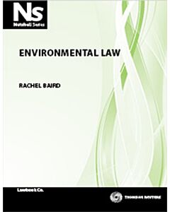 Nutshell: Environmental Law (Instant Digital Access Code Only) 9780455229409