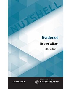 Nutshell: Evidence (Instant Digital Access Code Only) 9780455241159