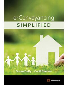 eConveyancing Simplified (Instant Digital Access Code Only) 9780455234670