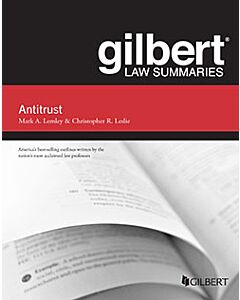 Gilbert Law Summaries: Antitrust 9781685611682