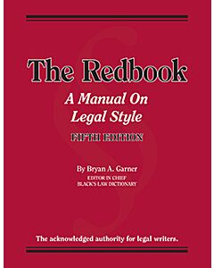 The Redbook: A Manual on Legal Style (w/ Quizzing) 9781685616021