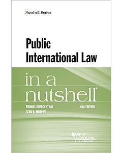Law in a Nutshell: Public International Law 9781683282396