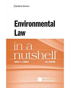 Law in a Nutshell: Environmental Law 9798887863849